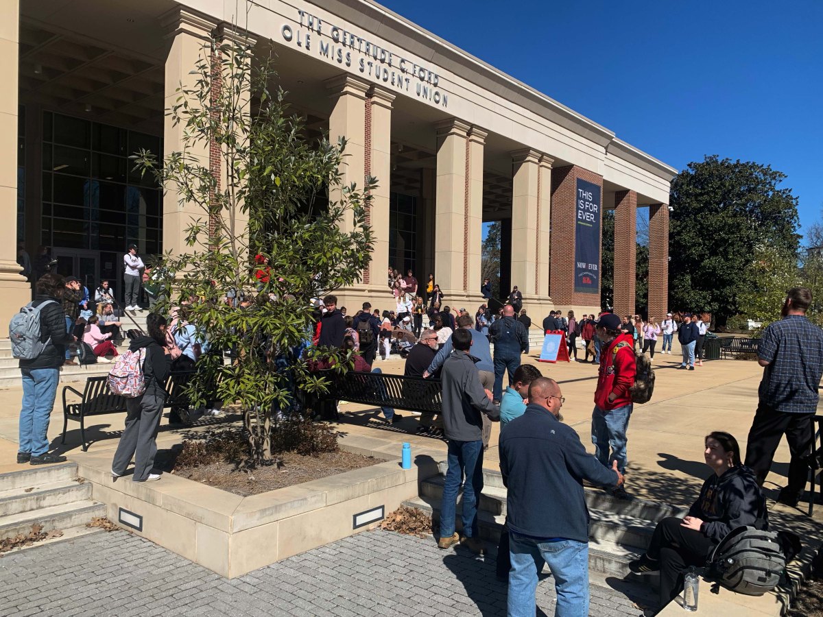 Religious Group preaches to Ole Miss Students- A counter protest&nbsp;ensues.